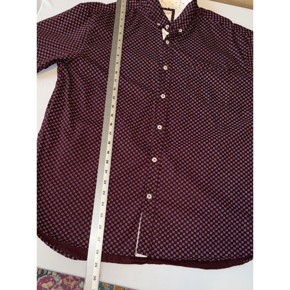 Level Ten Men’s XL Retro Preppy Short Sleeve Button Down Shirt Business Office - Picture 10 of 11
